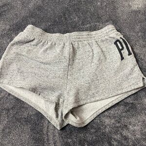 PINK Victoria's Secret Heather Gray Athletic Shorts